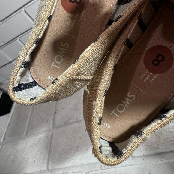 New Tom’s Women’s Alpargata Natural Undyed Heritage Canvas Slip Ons Size 8 - Picture 7 of 11